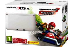 Nintendo 3DS XL Console and Mario Kart 7 Game Bundle